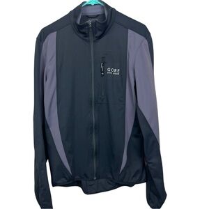 Gore Bike Wear Men's XL Cycling Jacket Windstopper soft shell jacket full Zip